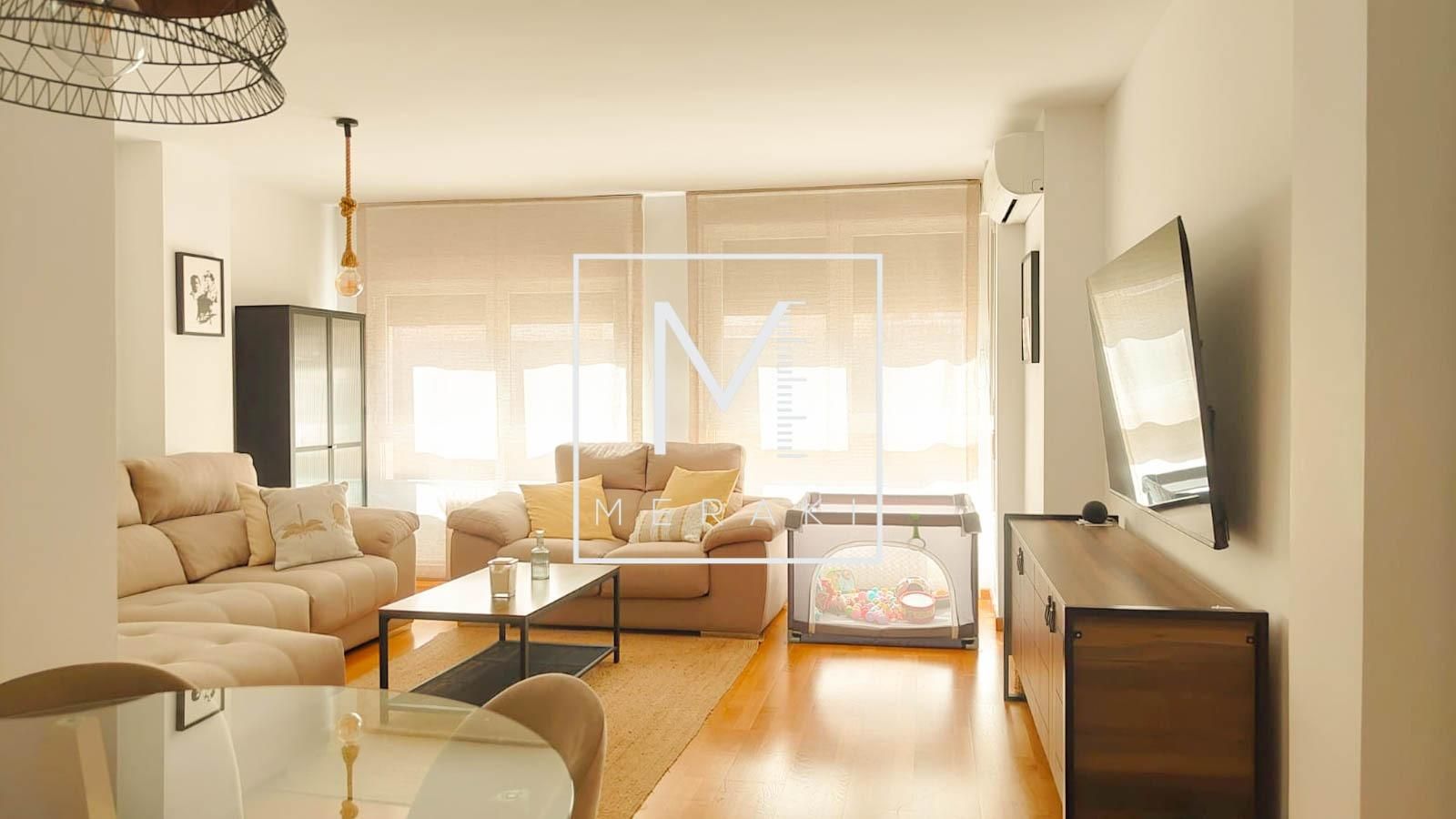 Living room of Flat for sale in  Albacete Capital  with Air Conditioner and Heating