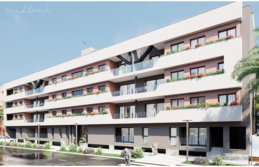 Appartement compact avec piscine à vendre à San Pedro del Pinatar, imagen 2