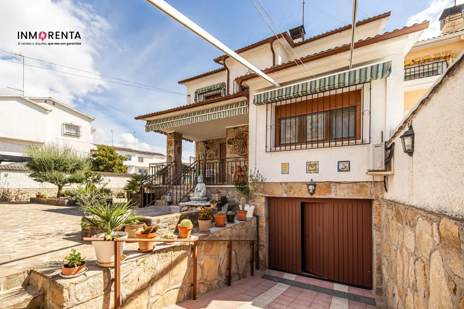 Vista exterior de Casa o xalet en venda en Villamanta amb Aire condicionat, Calefacció i Piscina