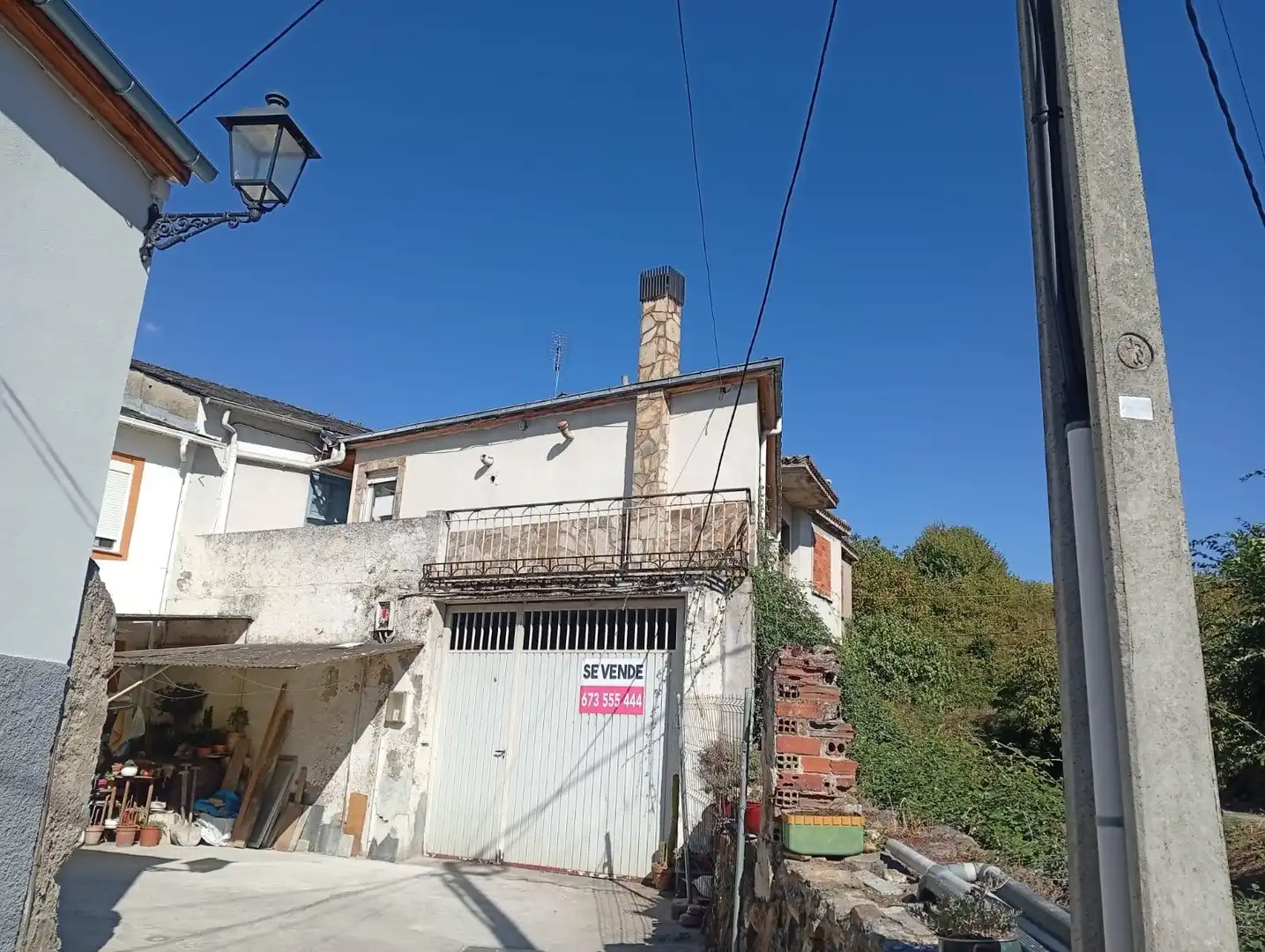 Vista exterior de Casa o chalet en venta en A Rúa 