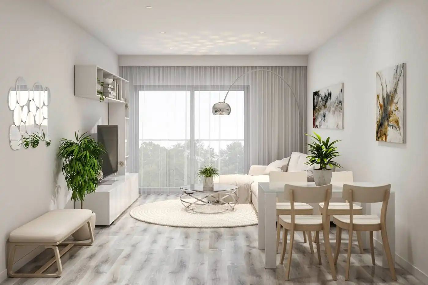 Piso con terraza en venta en Carrer del Pintor Marià Andreu, imagen 3