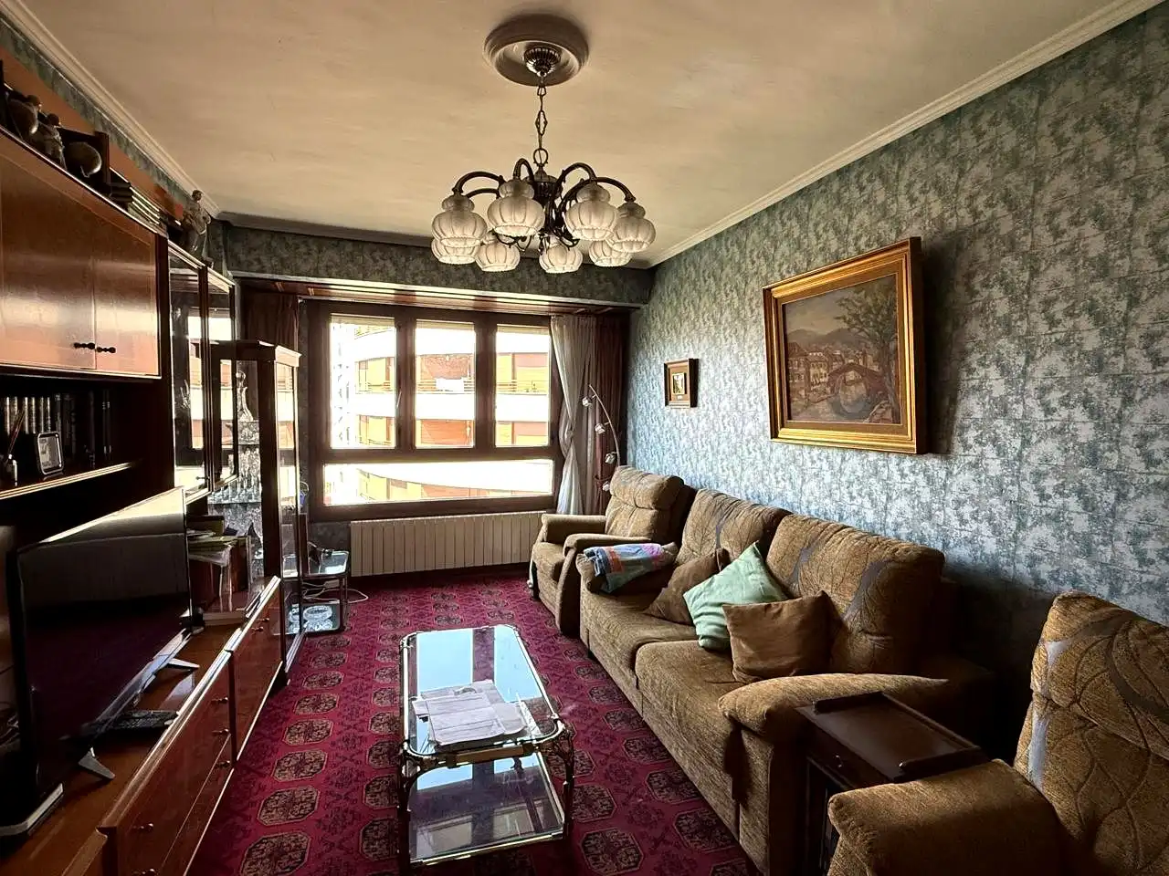 Living room of Flat for sale in Barakaldo   with Heating and Balcony