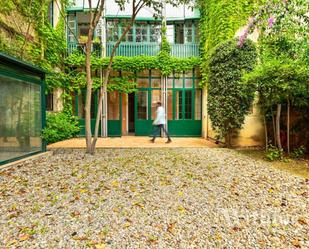 Exterior view of Planta baja to rent in  Barcelona Capital  with Heating, Private garden and Terrace