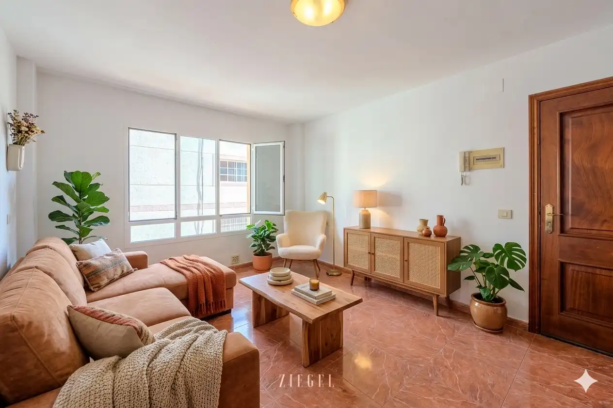 Sala de estar de Piso en venta en Santa Lucía de Tirajana