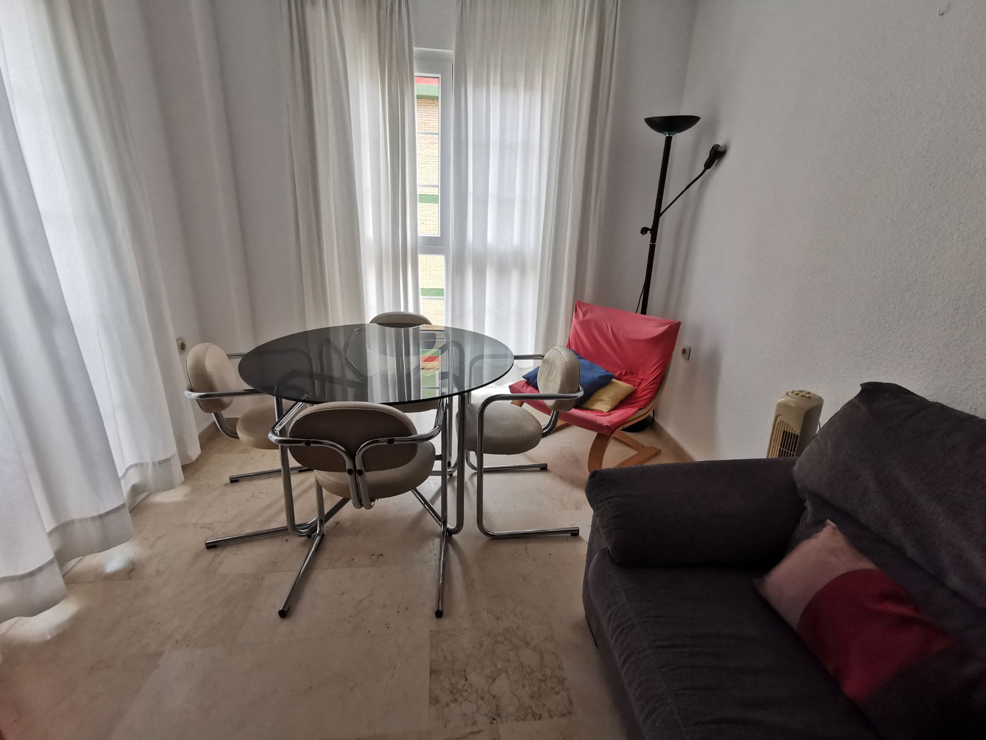 Esszimmer von Wohnungen zur Miete in Málaga Capital mit Klimaanlage, Heizung und Möbliert