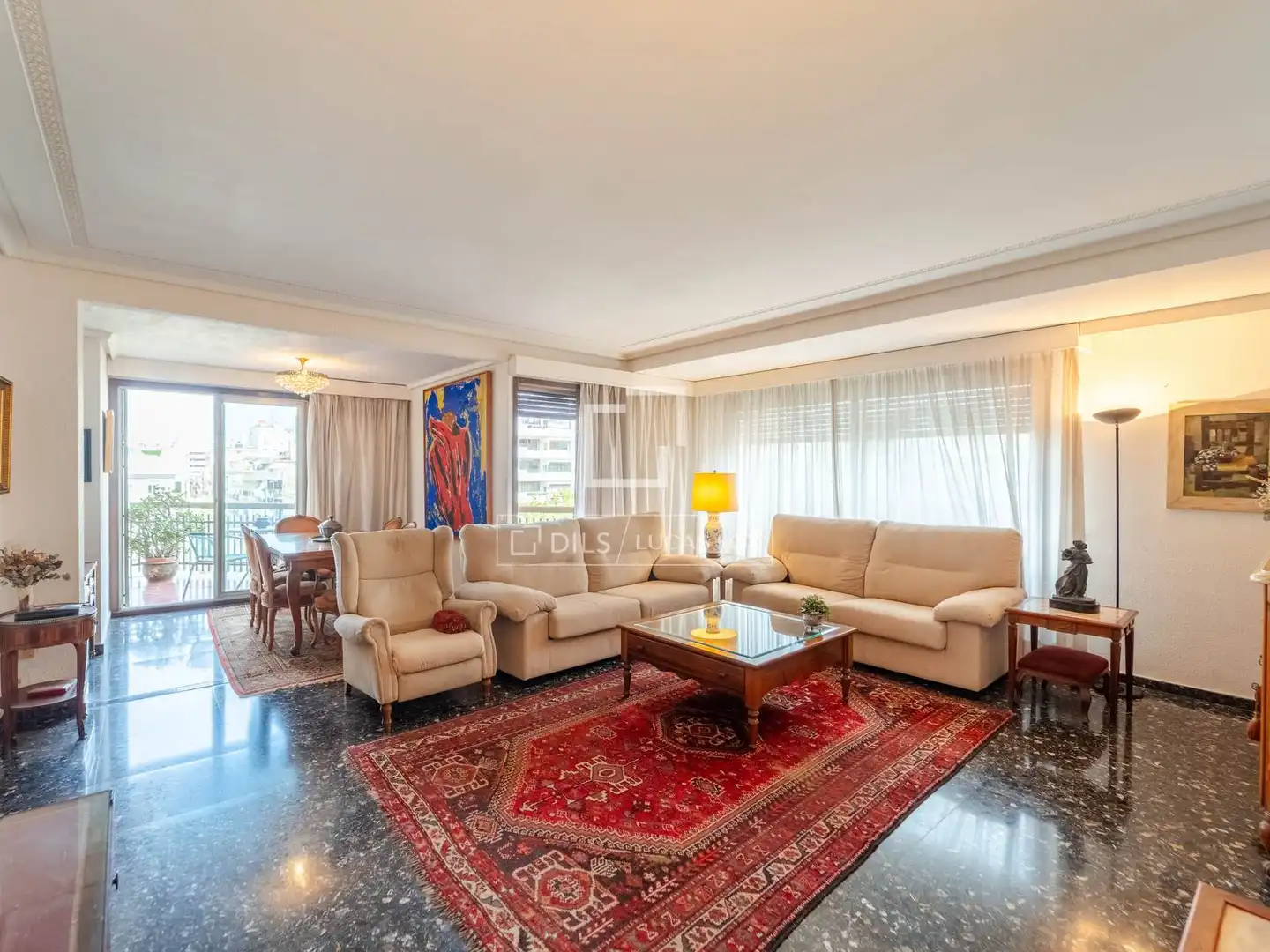 Sala de estar de Piso en venta en Valencia con Calefacción, Terraza y Balcón