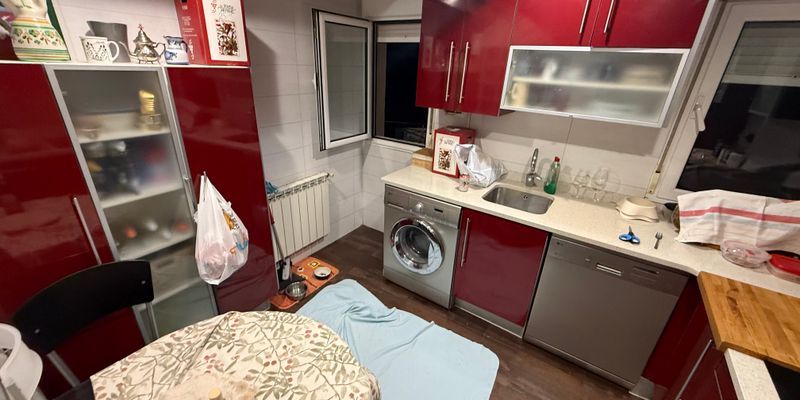 Kitchen of Flat for sale in Santander  with Furnished