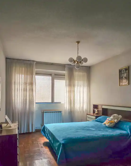 Schlafzimmer von Wohnung zum Verkauf in Alcobendas mit Heizung, Parkett und Terrasse