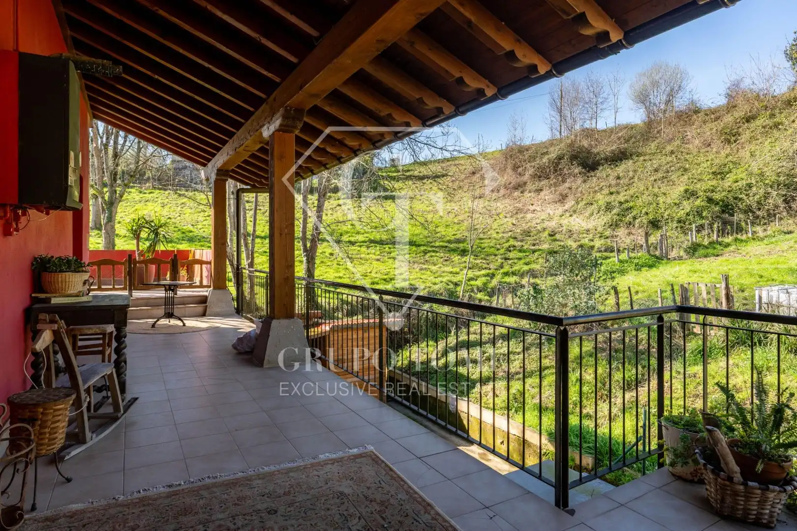 Terraza de Casa o chalet en venta en Usurbil con Calefacción, Jardín privado y Terraza