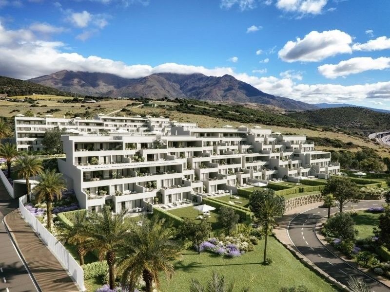 Exterior view of Flat for sale in Casares  with Air Conditioner, Heating and Private garden
