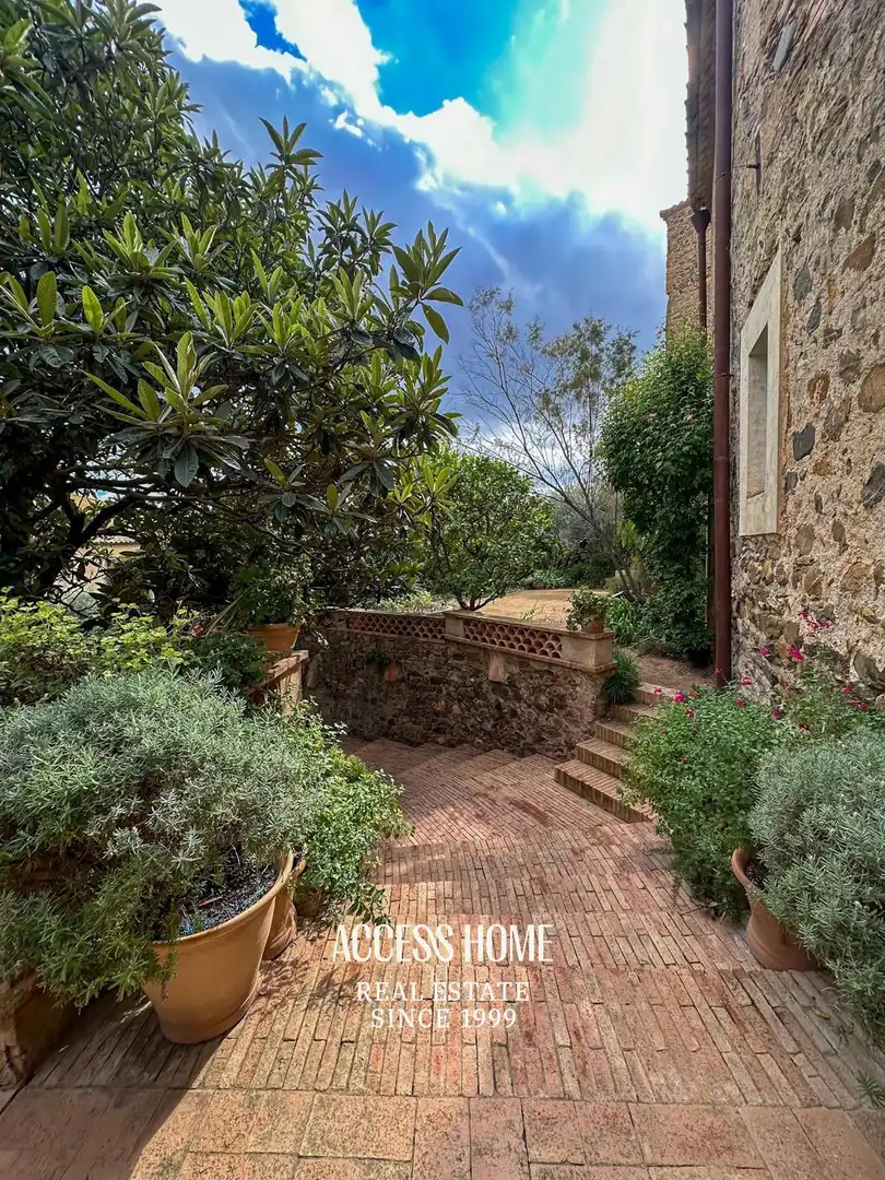 Jardín de Casa o chalet en venta en Cruïlles, Monells I Sant Sadurní de L'Heura con Calefacción, Jardín privado y Terraza