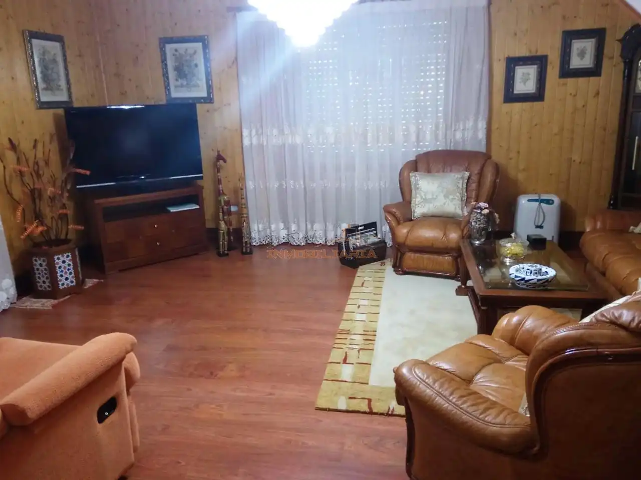 Sala de estar de Casa o chalet en venta en San Sadurniño con Calefacción, Jardín privado y Terraza