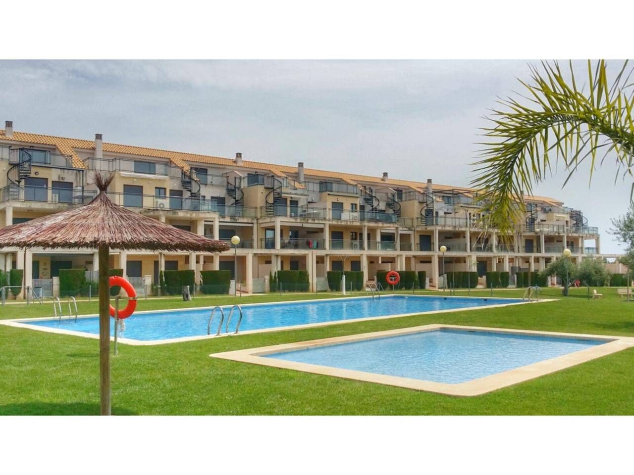 Swimming pool of Flat to rent in San Jorge / Sant Jordi  with Air Conditioner, Heating and Private garden