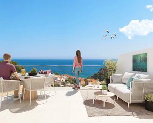 Terrace of Attic for sale in Calpe / Calp  with Air Conditioner, Terrace and Swimming Pool