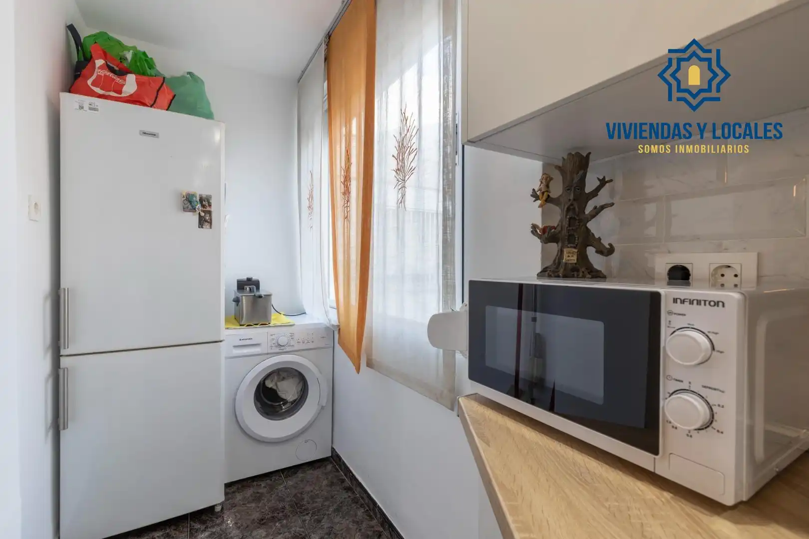 Cocina de Piso en venta en Granada con Aire acondicionado, Terraza y Balcón
