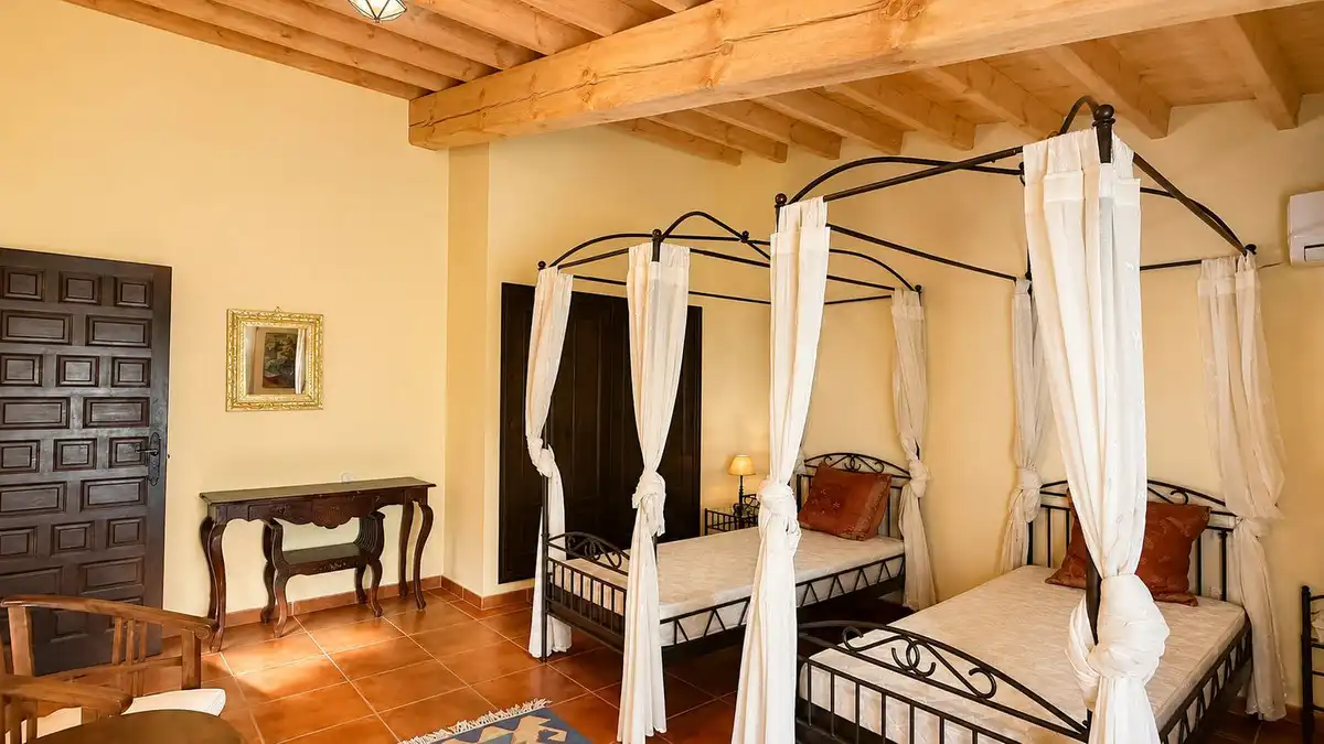 Bedroom of Commercial properties for sale in Almogía  with Air Conditioner and Terrace