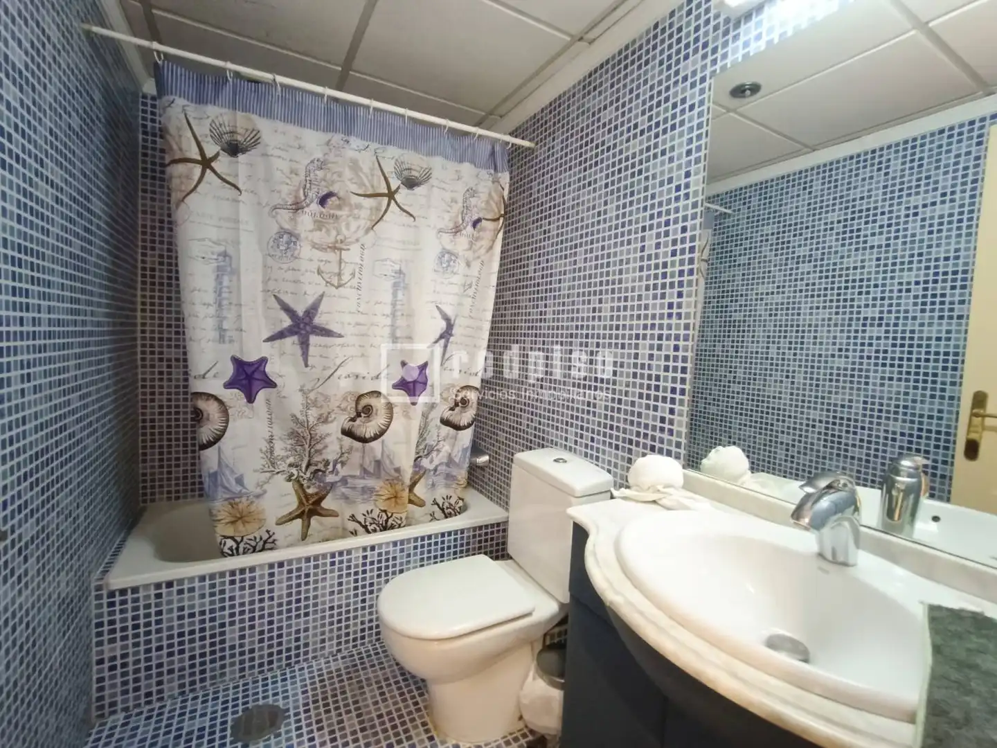 Bathroom of Flat for rent in Benalmádena  with Air Conditioner and Furnished