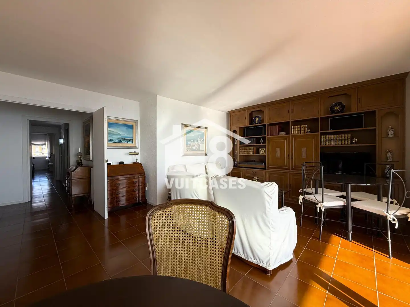 Living room of Flat for sale in Sant Vicenç de Montalt  with Heating, Private garden and Terrace