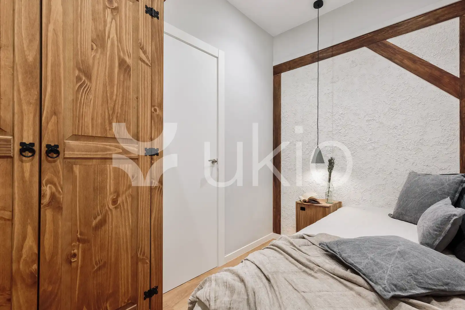 Bedroom of Apartments for rent in Barcelona  with Air Conditioner, Heating and Furnished