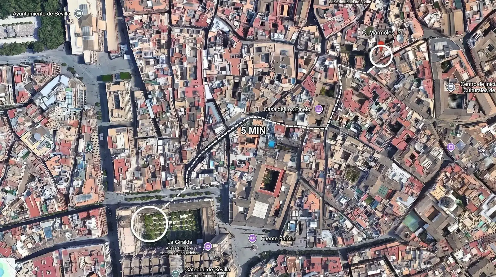 Vista exterior de Apartament en venda en Sevilla amb Alarma