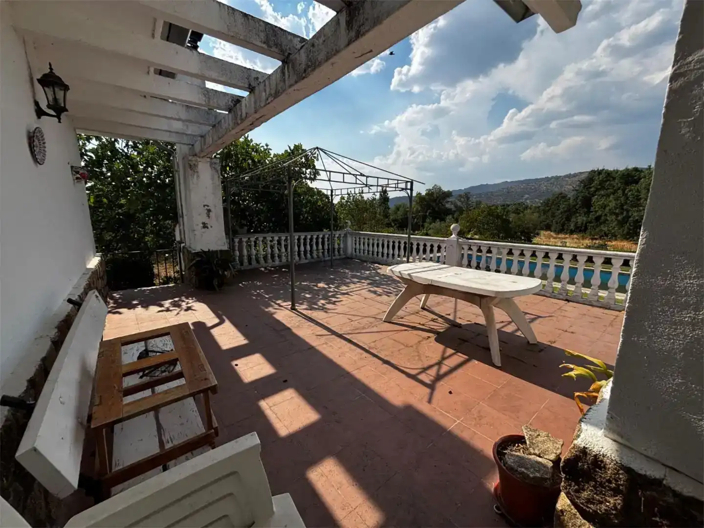 Terraza de Piso en venta en Hervás con Jardín privado, Trastero y Piscina