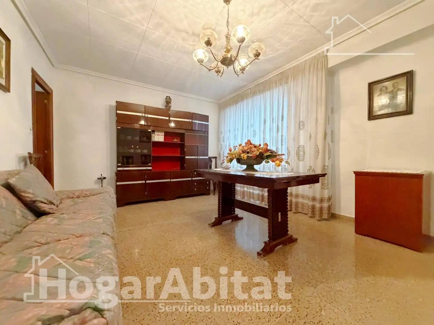 Sala de estar de Piso en venta en Sagunto / Sagunt con Aire acondicionado y Balcón