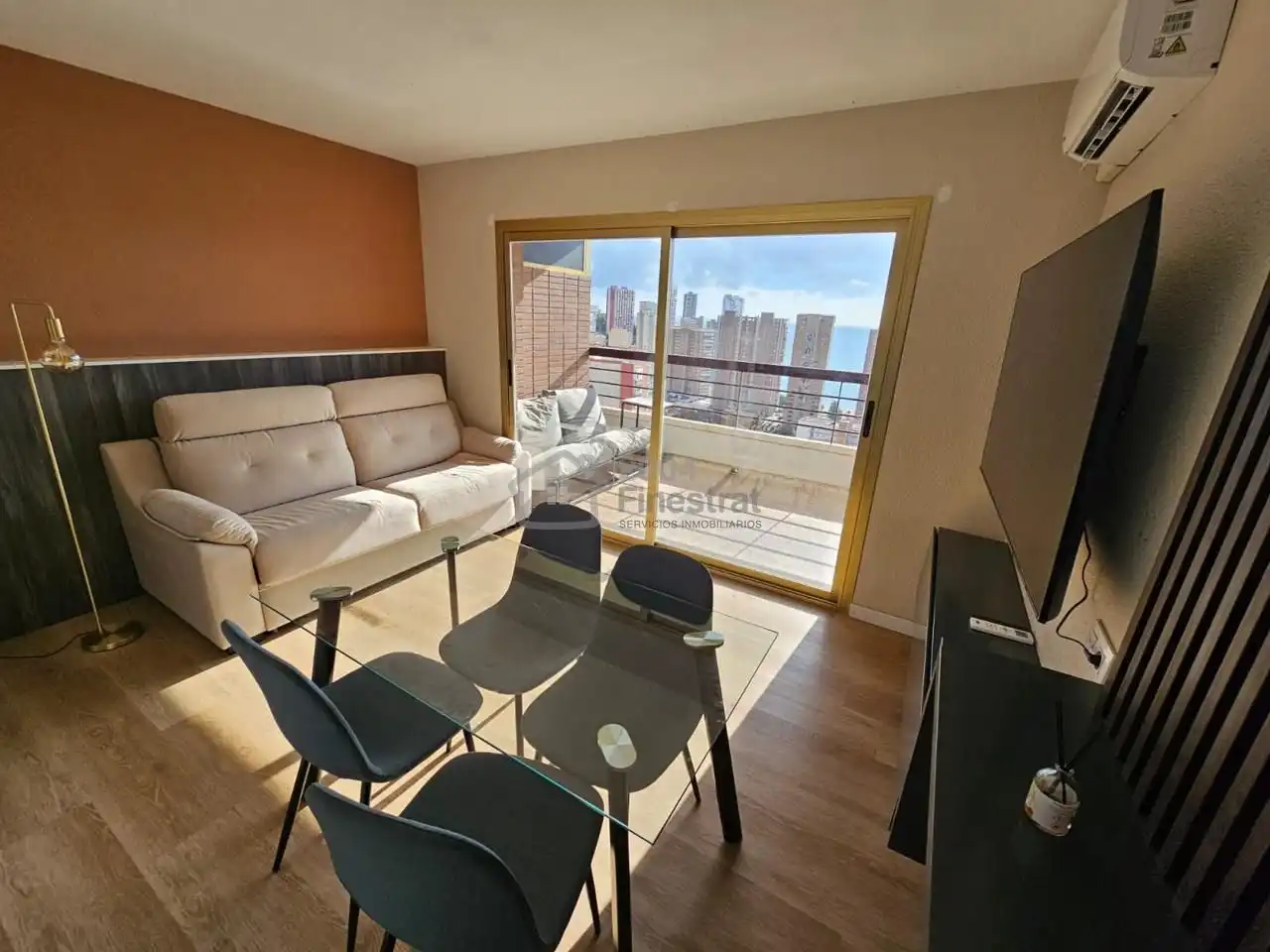 Bedroom of Study for sale in Benidorm  with Air Conditioner, Terrace and Furnished