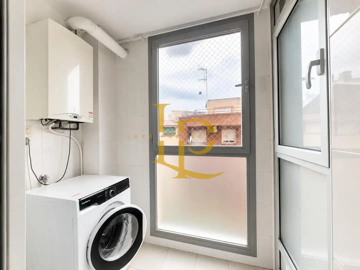Balcony of Flat for sale in Rubí  with Heating, Parquet flooring and Storage room