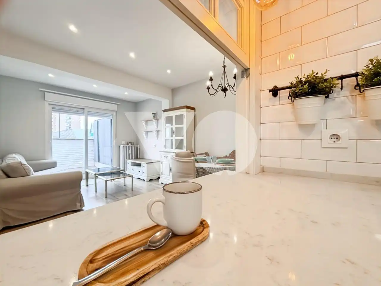 Cocina de Ático en venta en Madrid con Aire acondicionado, Calefacción y Terraza