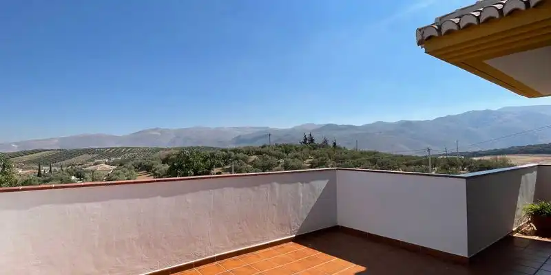 Terrassa de Casa o xalet en venda en Loja amb Aire condicionat, Jardí privat i Terrassa