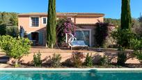 Exterior view of House or chalet for sale in Torrelles de Foix  with Air Conditioner, Heating and Private garden