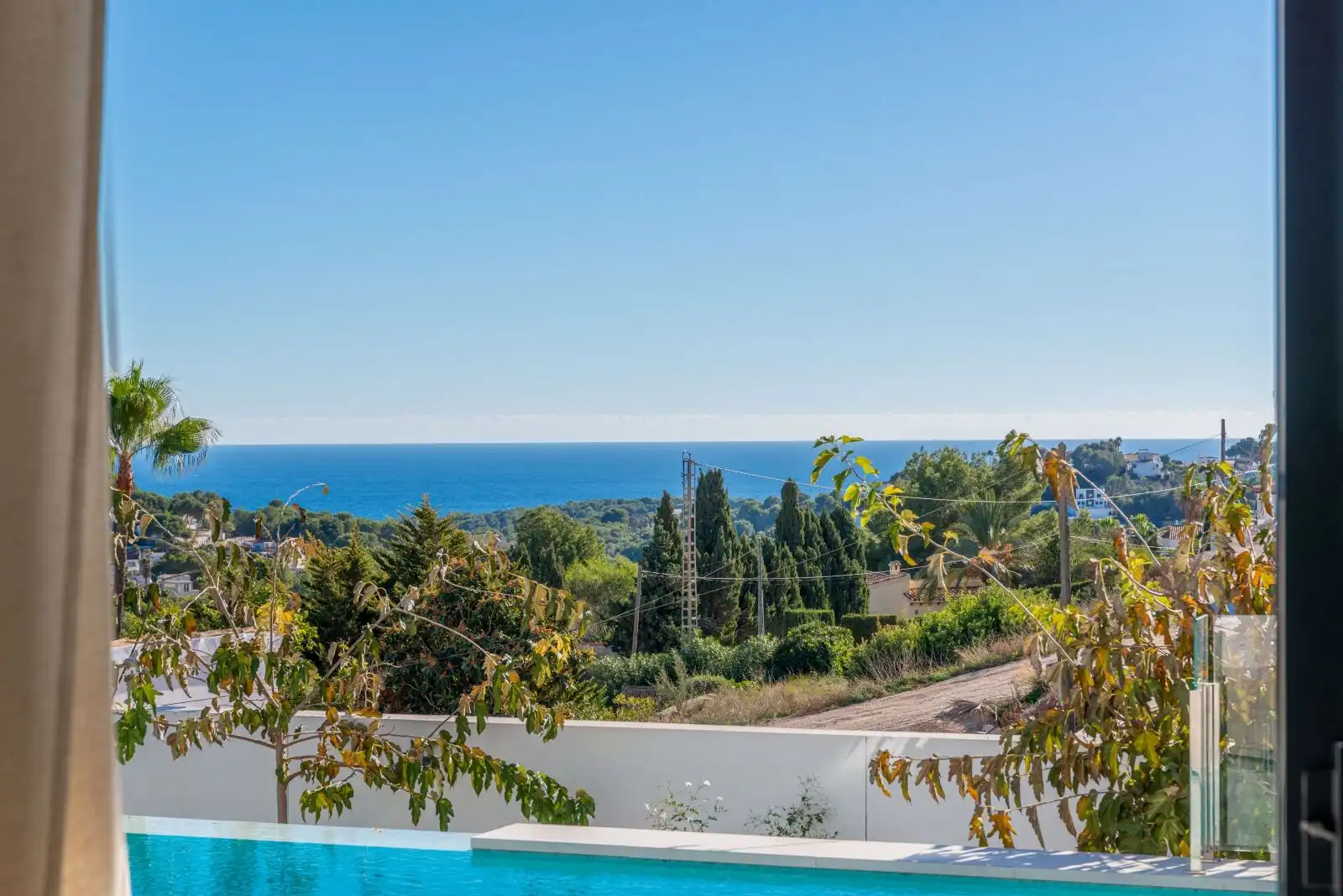Vista exterior de Casa o chalet en venta en Moraira con Aire acondicionado, Calefacción y Jardín privado