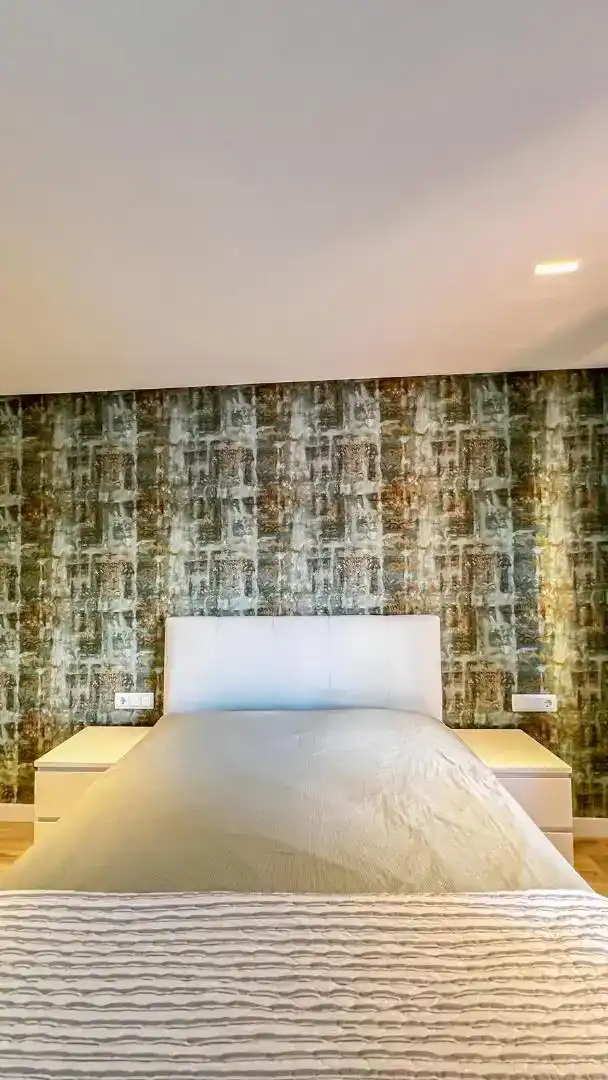 Schlafzimmer von Wohnung zum Verkauf in Mataró mit Klimaanlage und Balkon