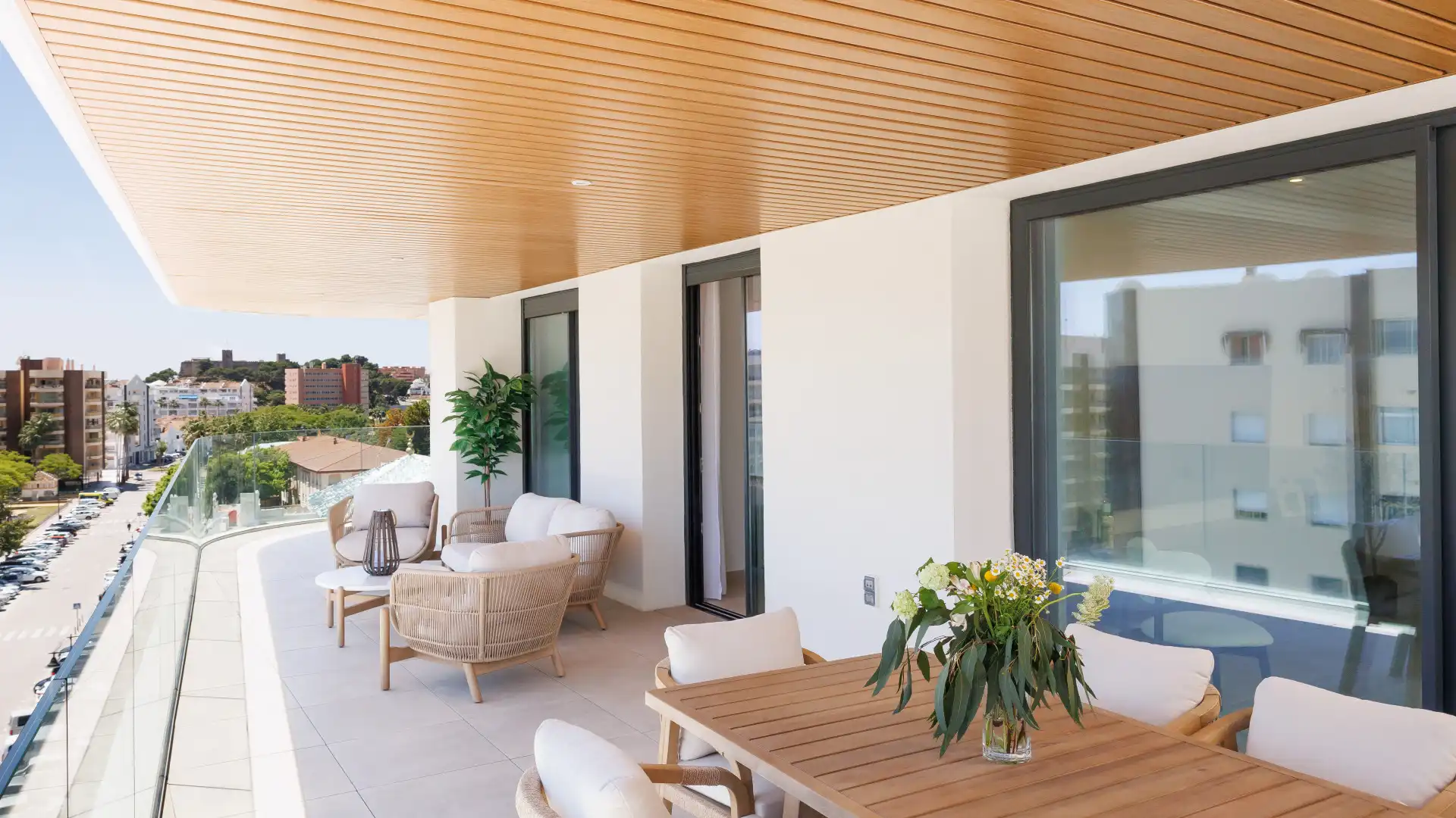 Terraza de Apartamento en venta en Fuengirola con Aire acondicionado, Terraza y Balcón