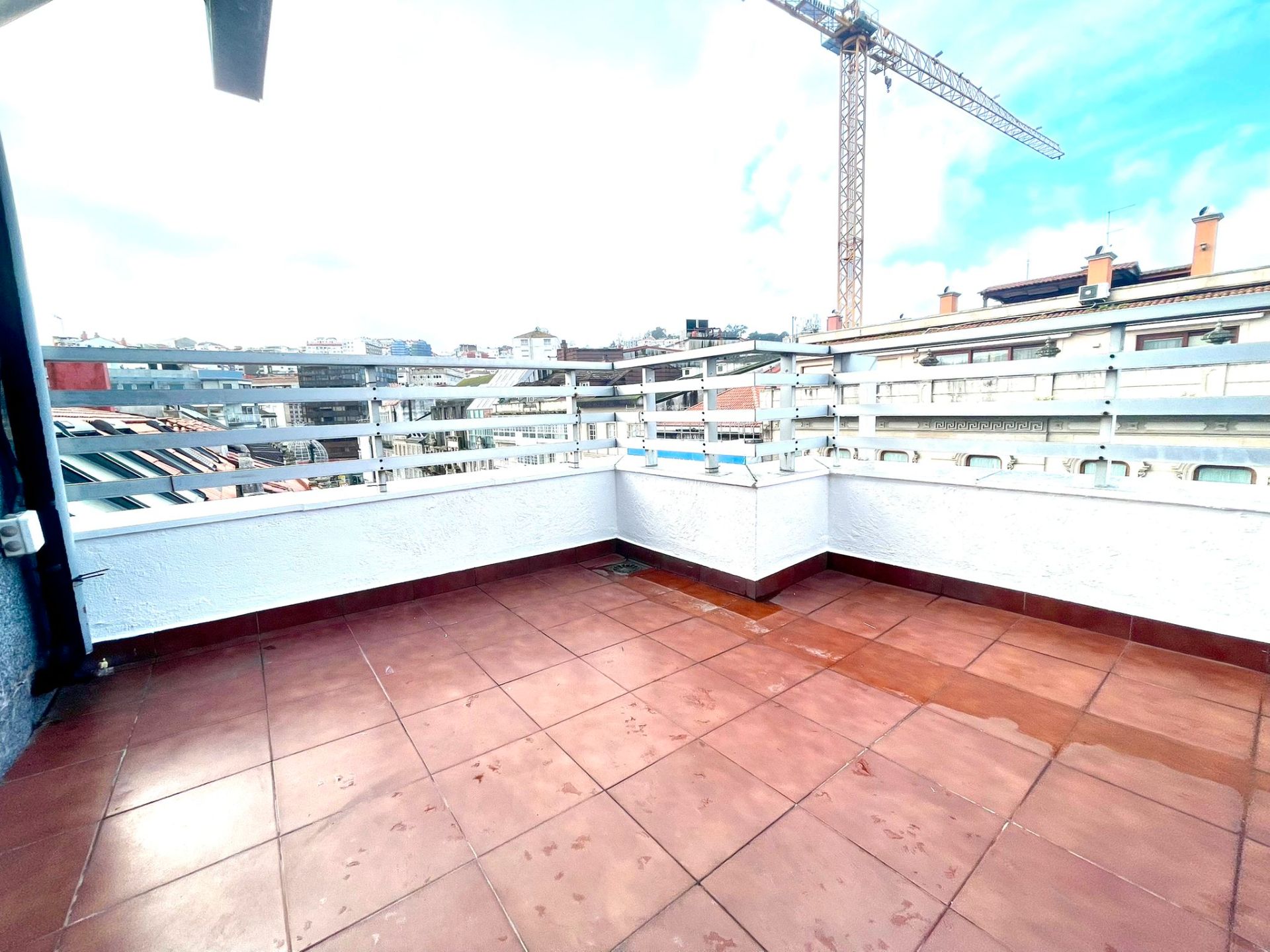 Terrace of Flat for sale in Vigo   with Heating, Terrace and Alarm