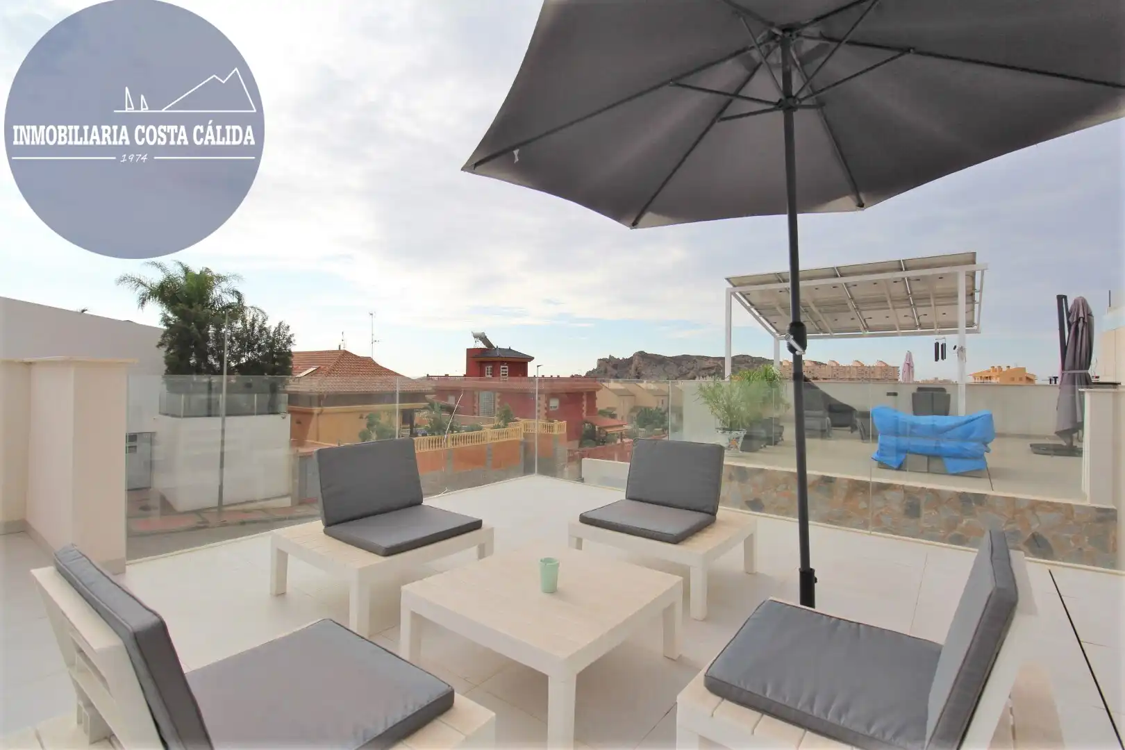 Terraza de Casa adosada en venta en Águilas con Aire acondicionado, Calefacción y Jardín privado