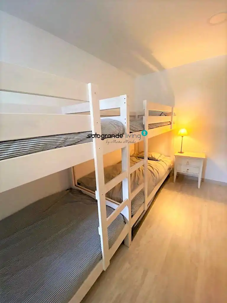 Bedroom of Apartments for rent in Sotogrande  with Air Conditioner, Heating and Terrace