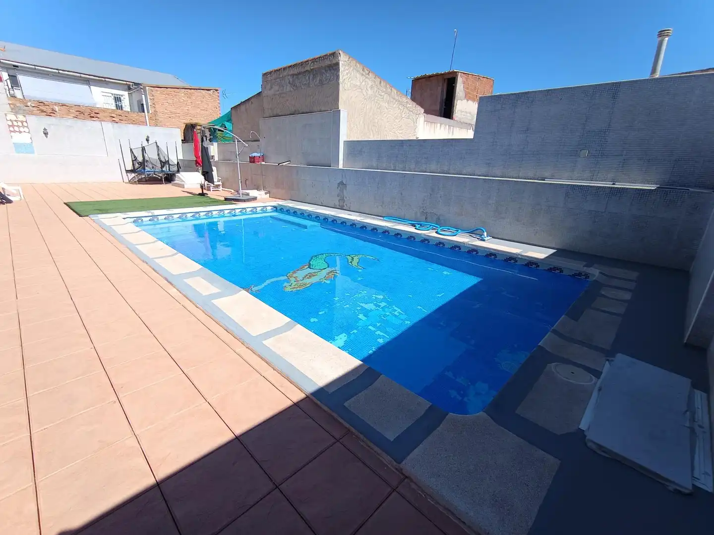 Swimming pool of Detached homes for sale in Molina de Segura  with Air Conditioner, Heating and Terrace