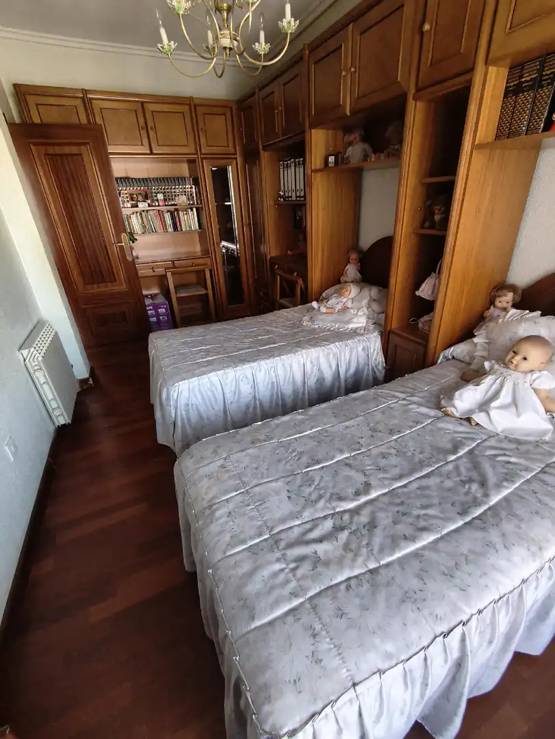 Bedroom of Flat for sale in Medina del Campo  with Terrace and Balcony