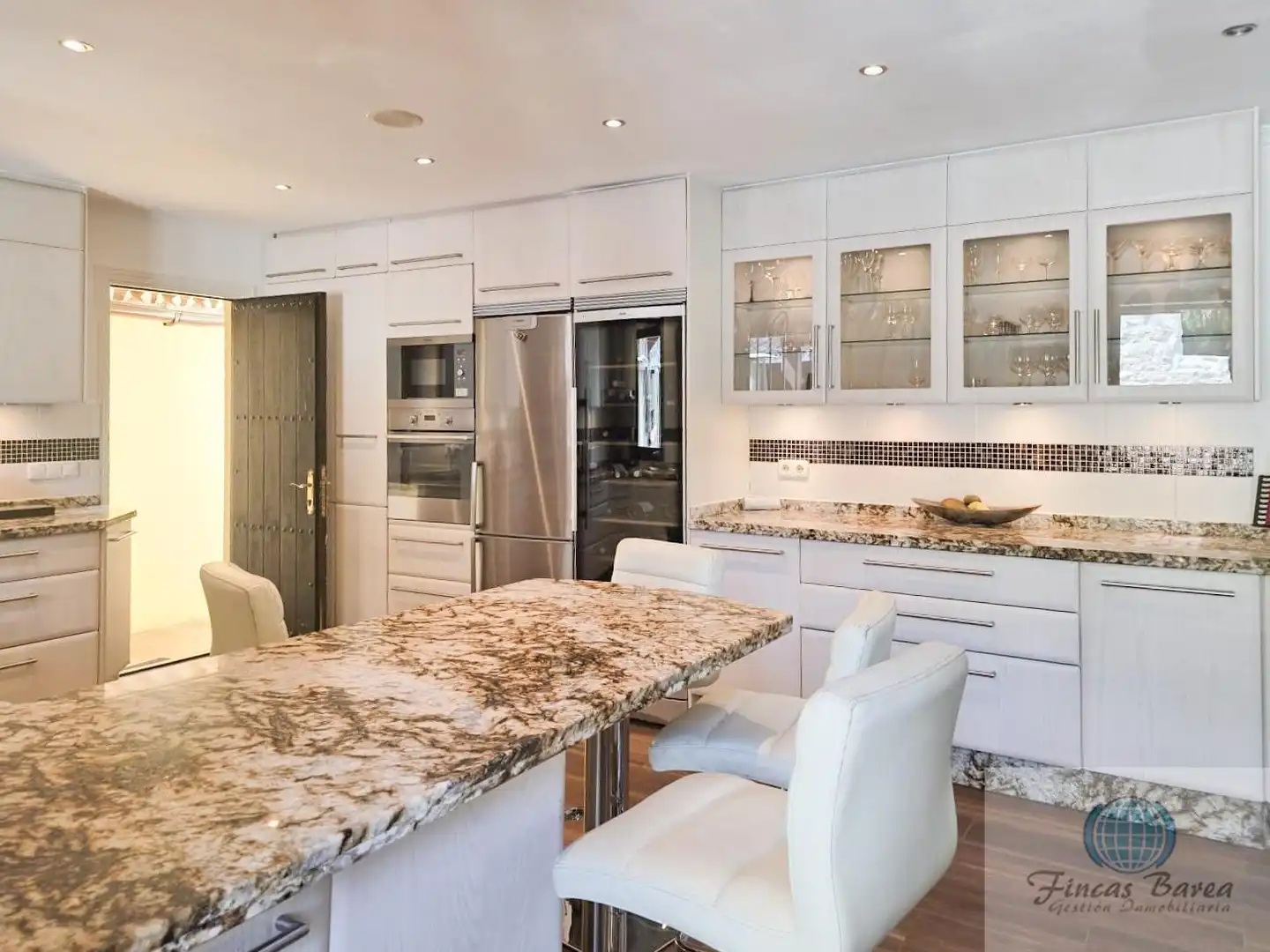 Kitchen of Houses for sale in Mijas  with Air Conditioner, Terrace and Storage room