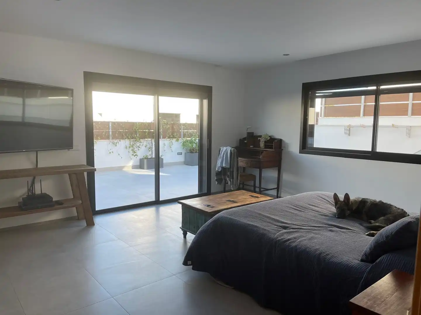 Dormitori de Casa adosada en venda en Santa Eulària des Riu amb Aire condicionat, Calefacció i Jardí privat