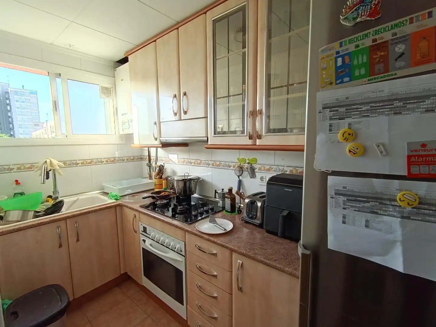 Küche von Wohnung zum Verkauf in Sabadell mit Heizung