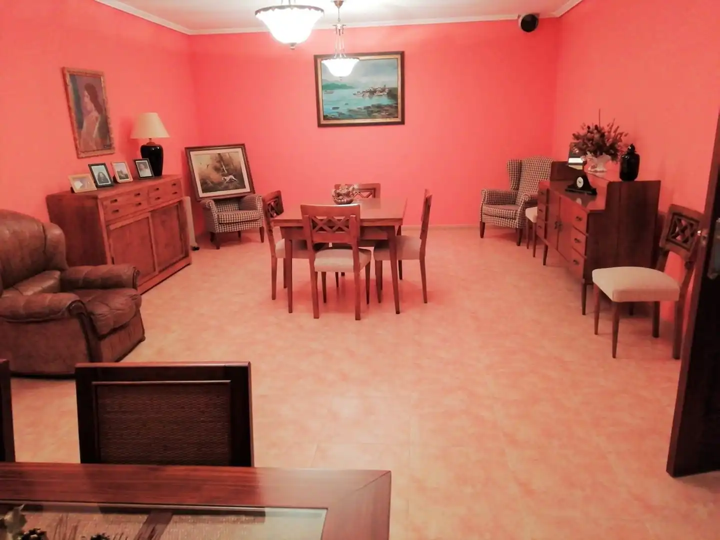 Comedor de Casa o chalet en venta en Culleredo con Jardín privado, Parquet y Horno