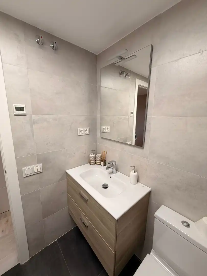 Bathroom of Apartments for rent in Mijas  with Heating, Terrace and Community pool
