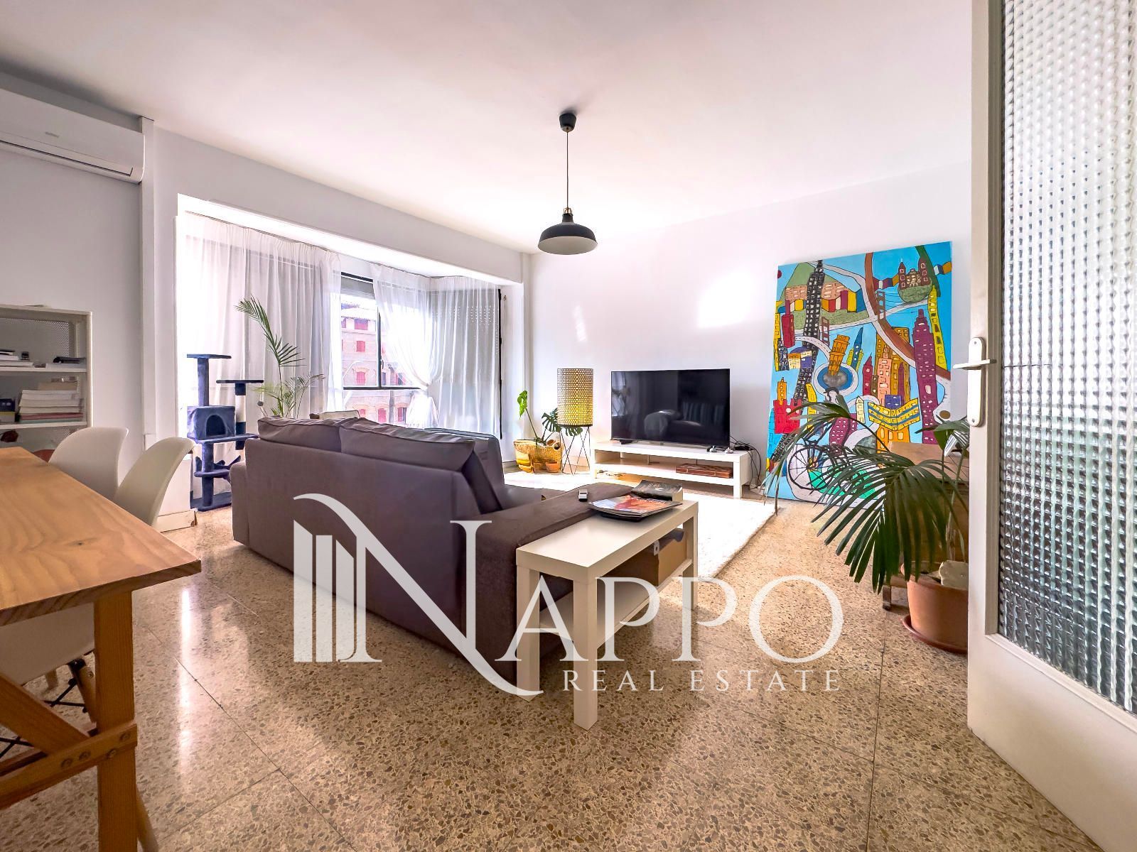 Living room of Flat for sale in  Palma de Mallorca  with Air Conditioner and Heating