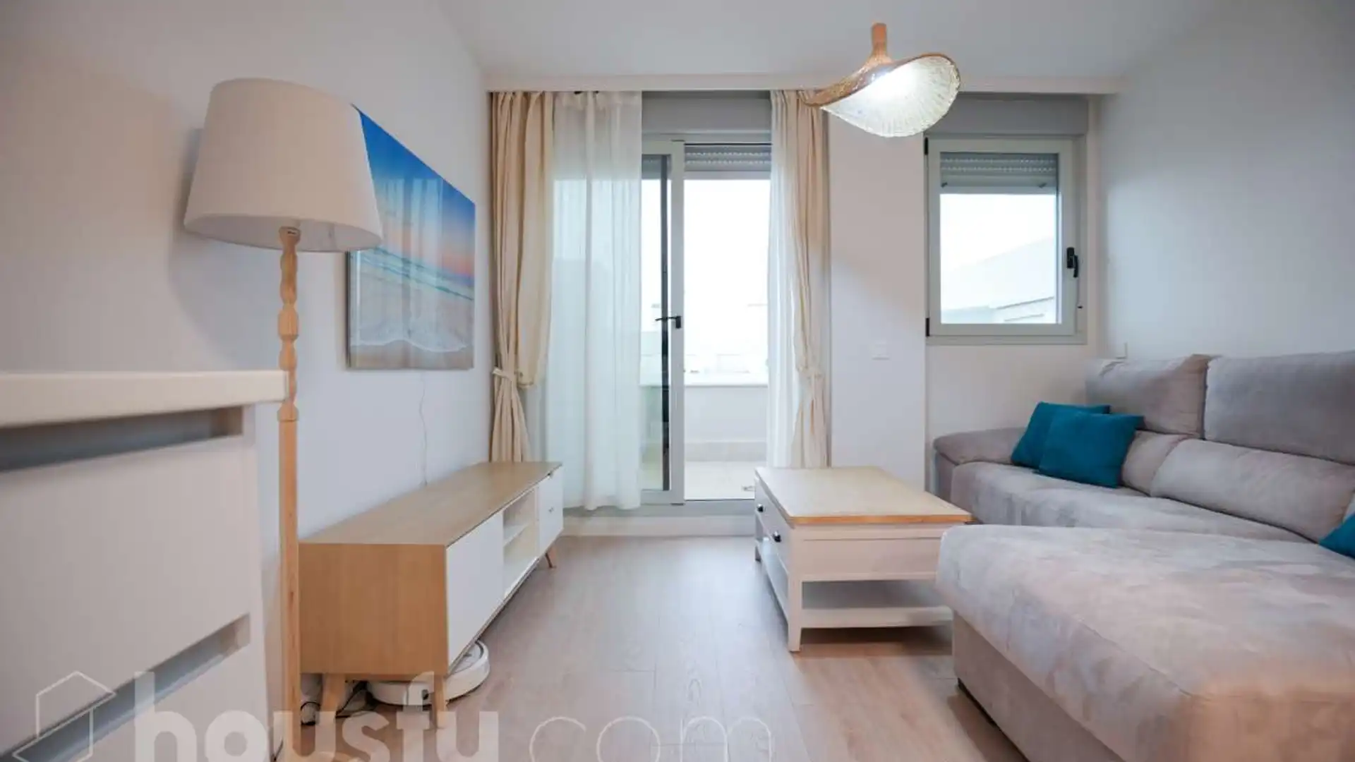 Sala de estar de Ático en venta en Rivas-Vaciamadrid con Aire acondicionado, Calefacción y Parquet