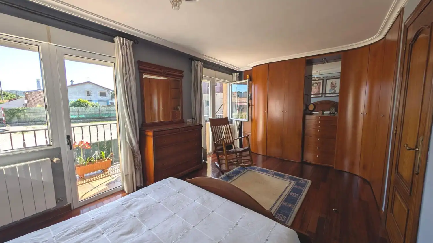 Bedroom of Apartments for rent in Camargo  with Heating, Terrace and Furnished