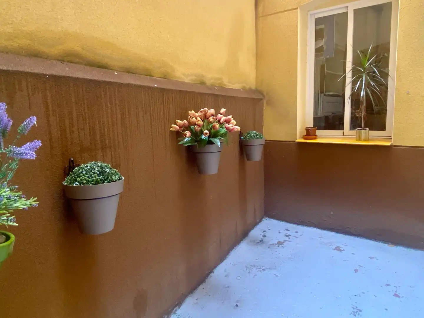 Terrasse von Wohnung zur Miete in Madrid mit Heizung und Möbliert