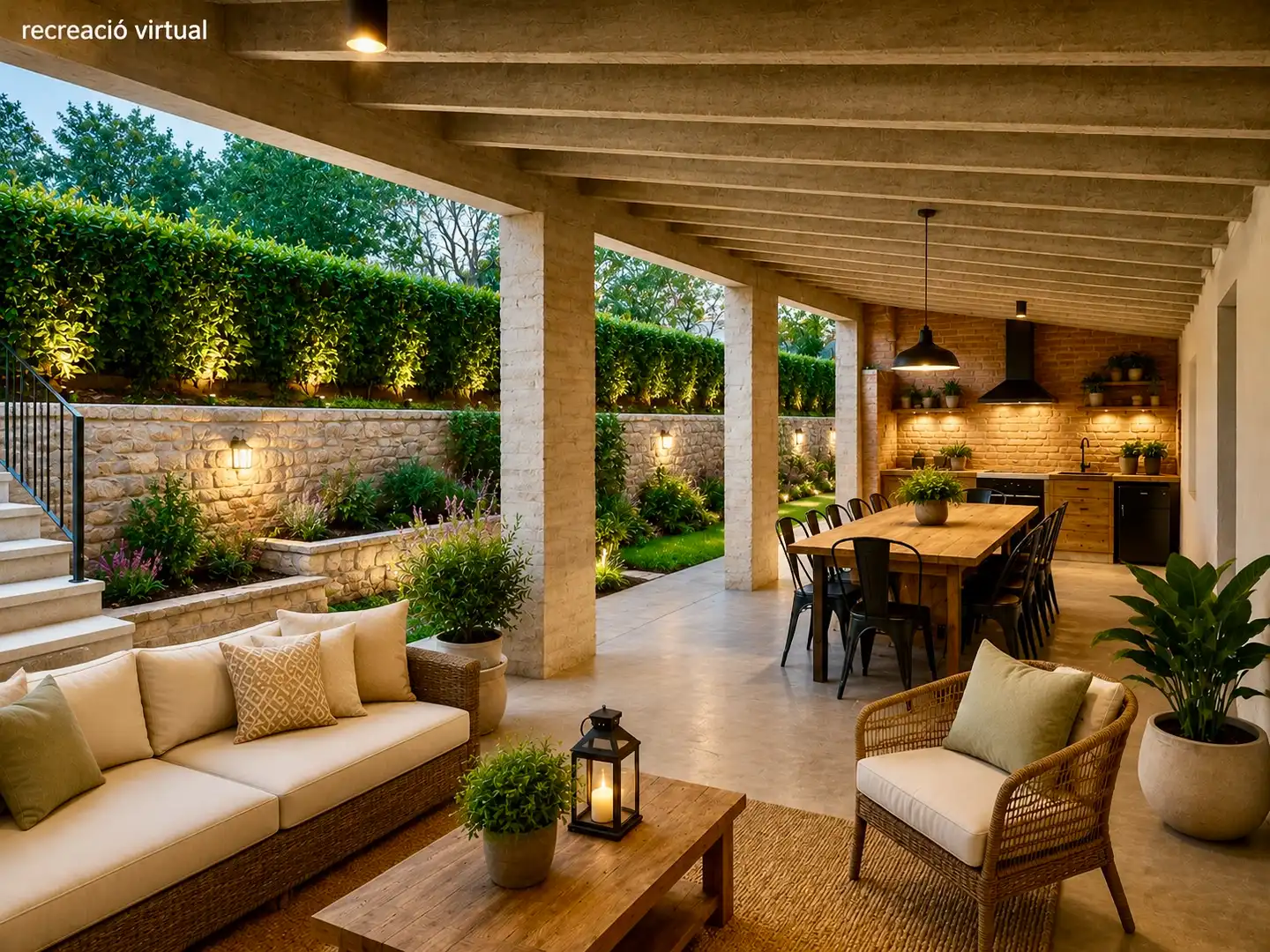 Terrassa de Casa o xalet en venda en Palol de Revardit amb Aire condicionat, Jardí privat i Terrassa
