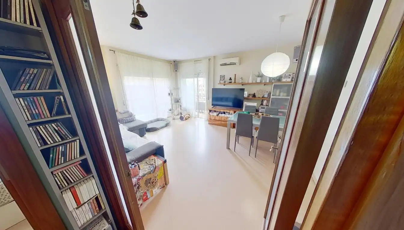 Sala de estar de Piso en venta en Sabadell con Aire acondicionado, Calefacción y Balcón